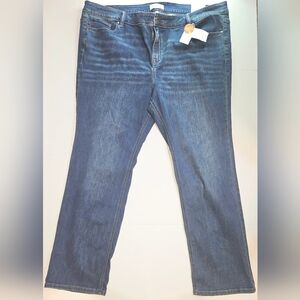 Lane Bryant Women's Straight Leg Blue Jeans